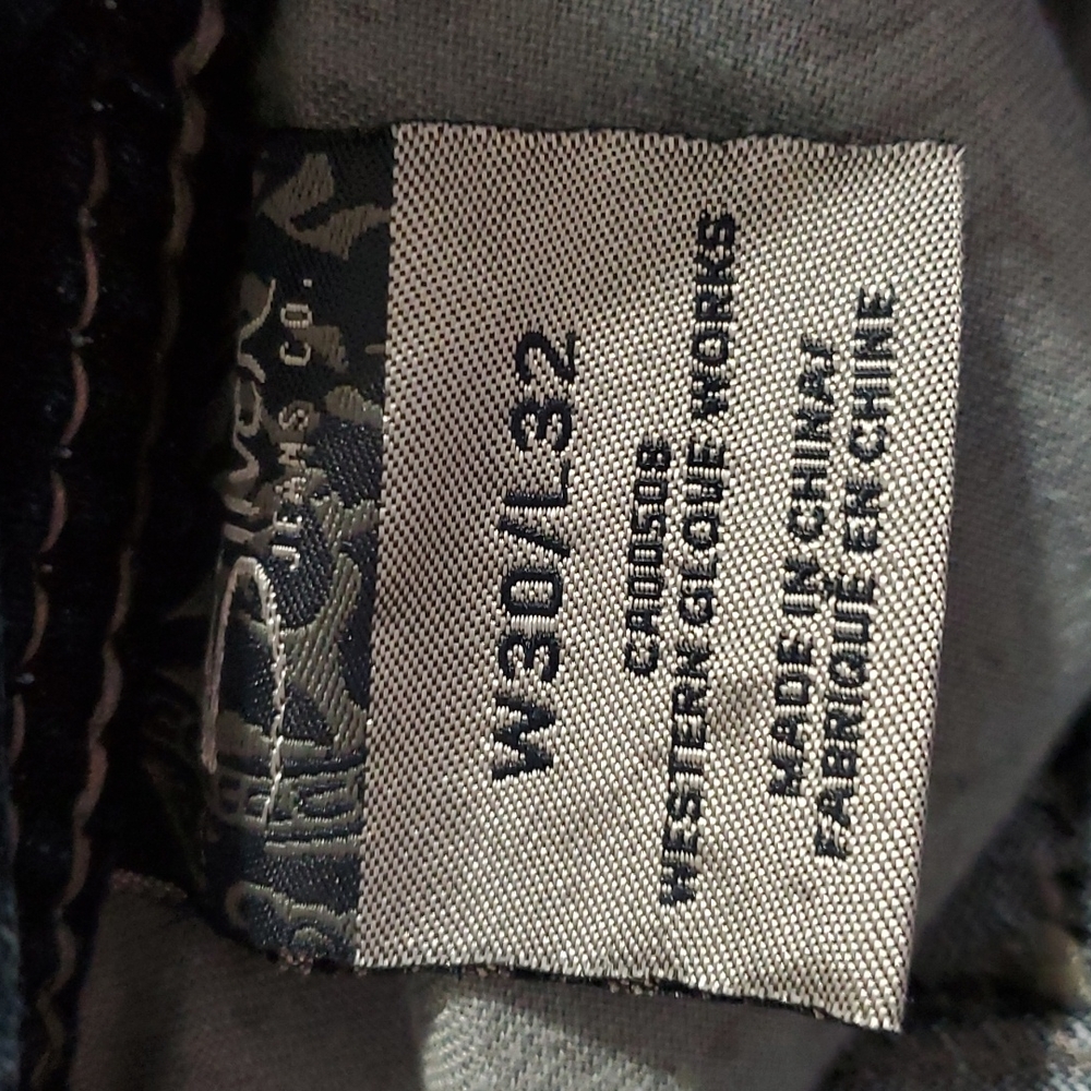 Silver Boot Cut Jeans - Picture 4 of 9